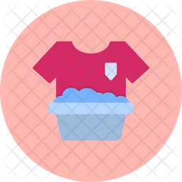 Washing clothes  Icon