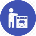 Clothes Washing Utensils Icon