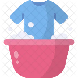Washing Clothes  Icon