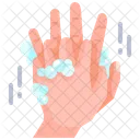Interlock Fingers Washing Fingers Finger Washing Icon