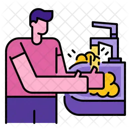 Washing Hand  Icon