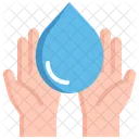 Washing Hand Water Clean Icon