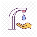 Washing Hands Water Icon