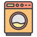 Washing Machine Electric Appliances Device Icon