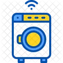Washing Machine Internet Smart Icon