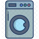 Washing Machine Lundary Machine Cloth Washer Icon