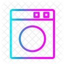 Washing Machine Laundry Smarthome Icon