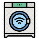Washing Machine Electronics Smart Wifi Icon