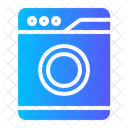 Washing Machine Furniture And Household Electrical Appliance Icon