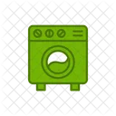 Washing Machine Cleaning Laundry Icon