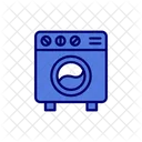 Washing Machine Cleaning Laundry Icon