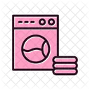 Washing Machine Washing Clothes Clothes Icon