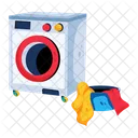 Clothes Machine Washing Machine Cleaning Machine Icon