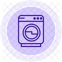 Washing Machine Color Circle Icon Icon