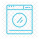 Washing Machine Laundry Clean Icon