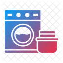 Laundry Washing Machine Icon