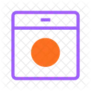 Washing Machine Clothes Shirt Icon