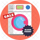 Washing Machine Sale  Icon