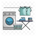 Washing Machine Laundry Washing Icon