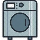 세탁 기계 세탁기 아이콘