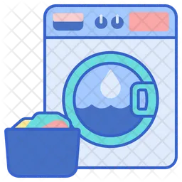 Washing Machinecloth Washer  Icon