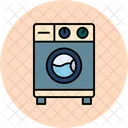 Washing Mechine Cleaning Home Icon