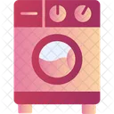 Washing Mechine Cleaning Home Icon