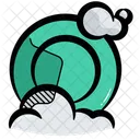 Washing Plate Dish Washing Dishwashing Icon