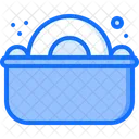 Washing Dishes Plate Icon