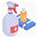 Animal Cleaning Coronavirus Icon