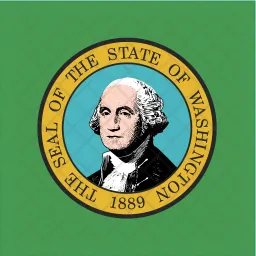 Washington Flag Symbol