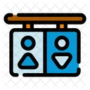 Washroom Sign Toilet Bathroom Icon