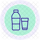 Aquarell Kreis Symbol Icon