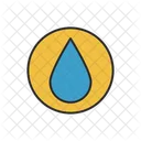 Wassertropfen Symbol