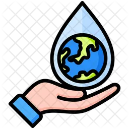 Wasser sparen  Symbol