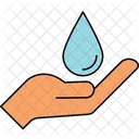 Wasser Sparen Icon