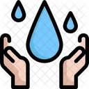 Wasser Okologie Sparen Symbol