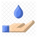 Sparen Wasser Okologie Symbol