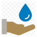 Wasser Hand Okologie Symbol