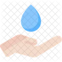 Wasser sparen  Symbol