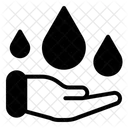 Wasser sparen  Symbol