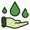 Wasser sparen  Symbol