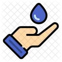 Wasser Sparen Wasser Recycling Symbol
