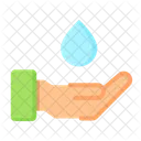 Wasser sparen  Symbol
