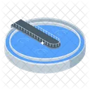 Wasseraufbereitung Reinigungssystem Sauberes Wasser Symbol