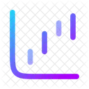 Wasserfall Nach Oben Diagramm Finanzen Symbol