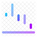 Wasserfall Nach Unten Nach Unten Diagramm Symbol