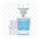 Wasserfilter Filter Wasser Icon