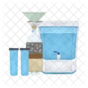 Wasserfilter Filter Wasser Icon