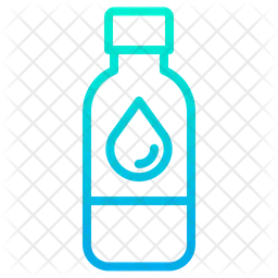 Wasserflasche  Symbol